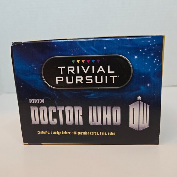 NEW SEALED Doctor Who Trivial Pursuit Game 50th Anniversary Edition NIB - Picture 6 of 8